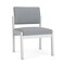 Lesro Lenox Armless Guest Chair, 22.5 in W 24.5 in L 32 in H LS1102 - alternate 1
